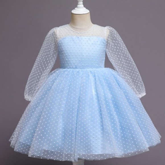 Birthday Girl Dress, Girl Swing Dress, 5 year old dress, 6 year old dress - Picture 1 of 2